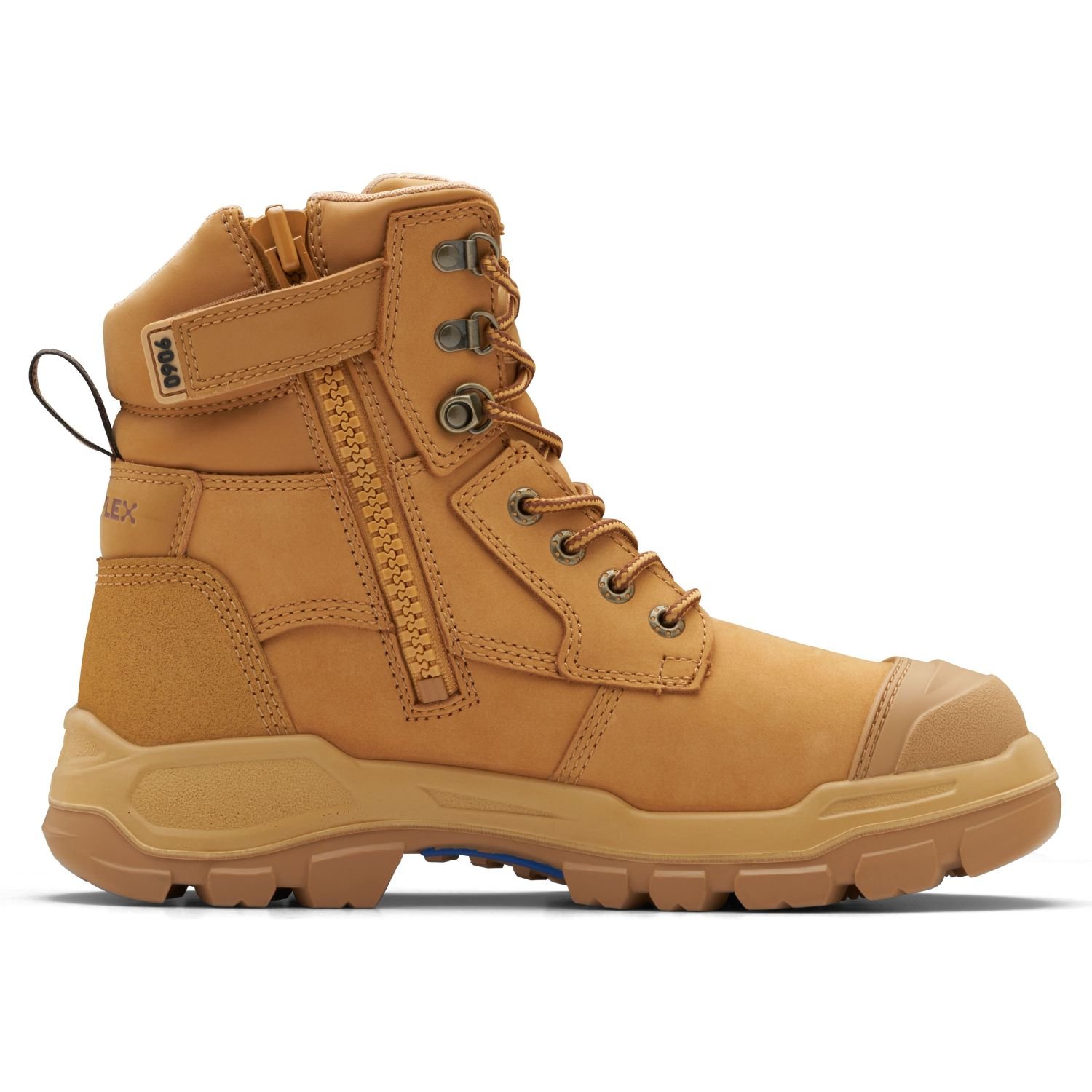 Blundstone 9060 Lace Up/Zip Safety Boot Wheat