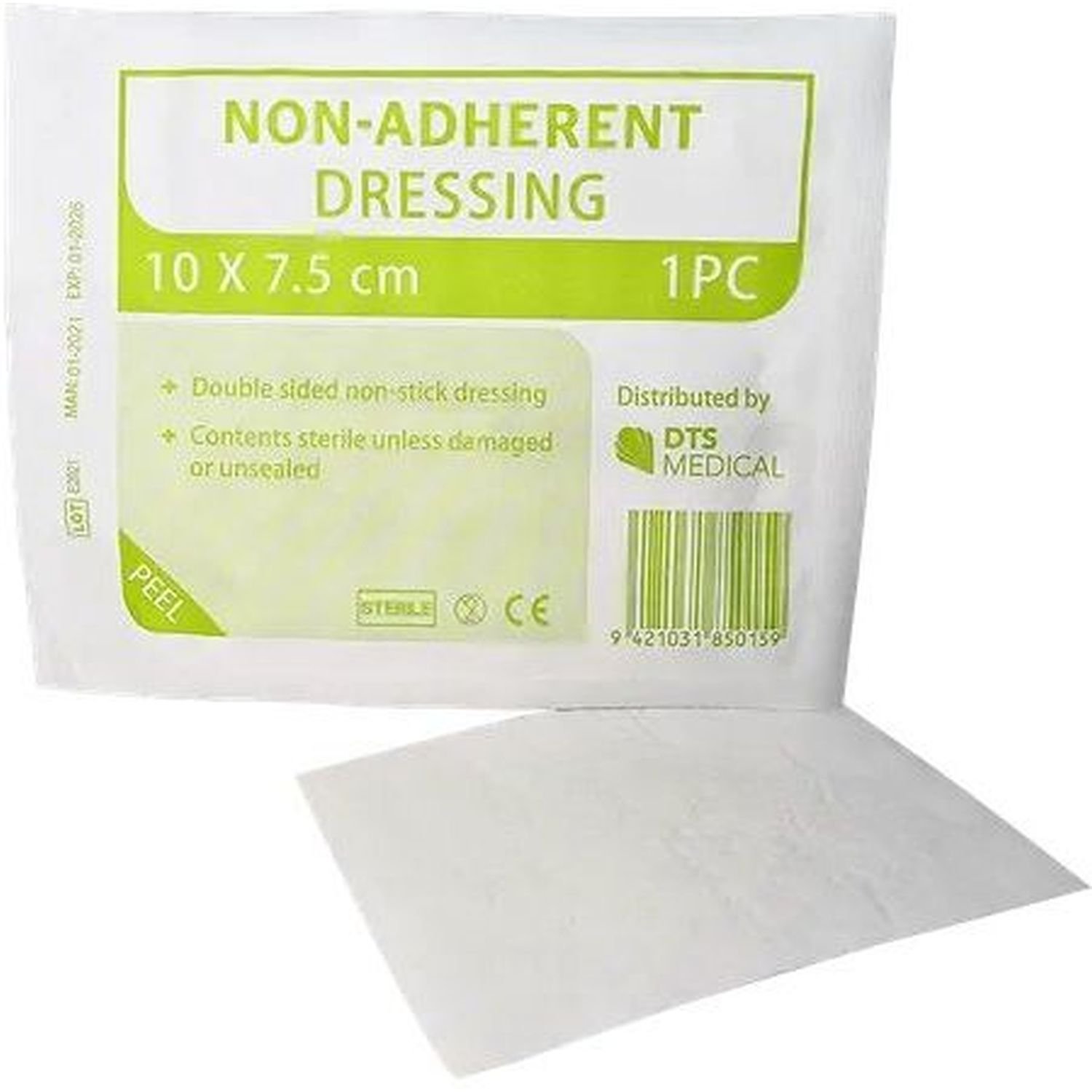 Non Adherent Dressing 7.5cm x 10cm