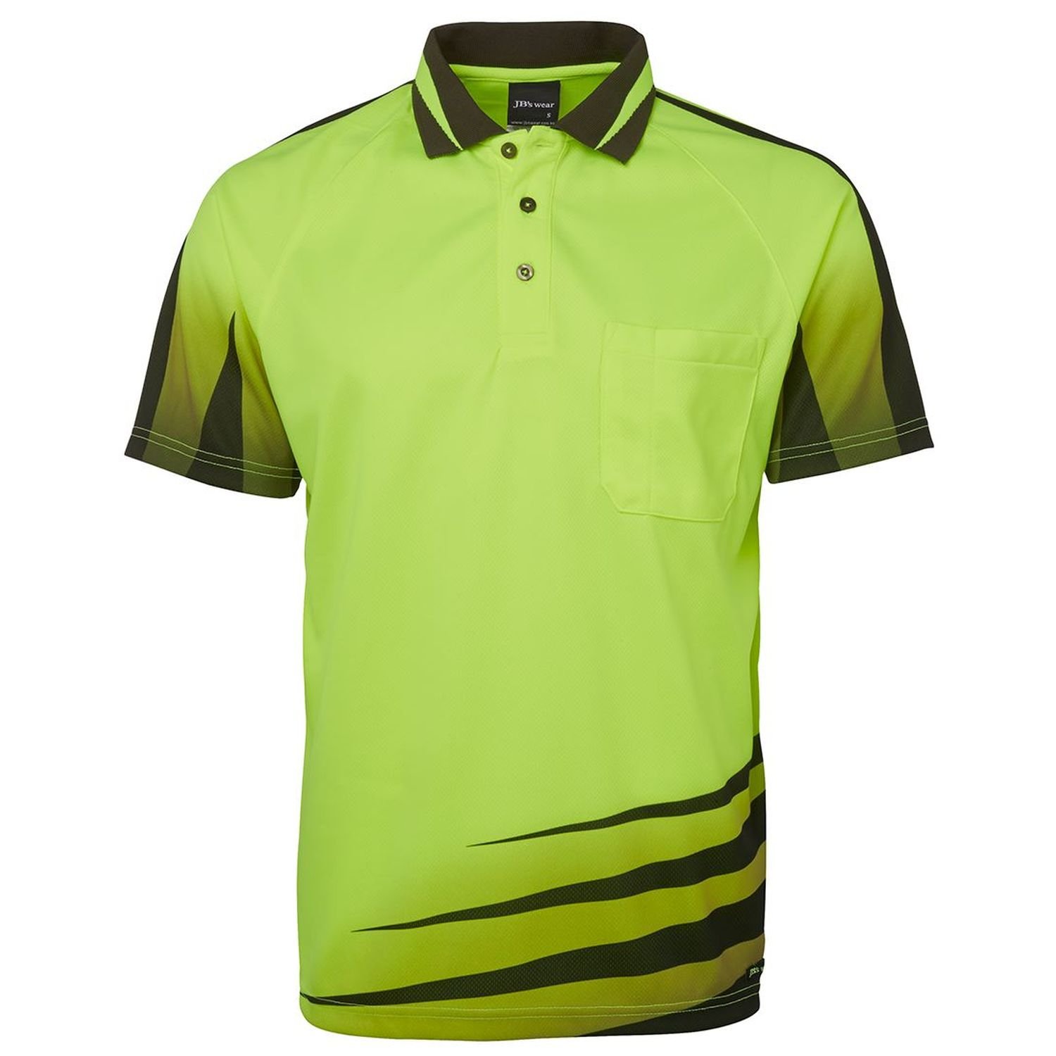 Hi Vis Day Only Short Sleeve Rippa Sub Polyester Polo 160gsm