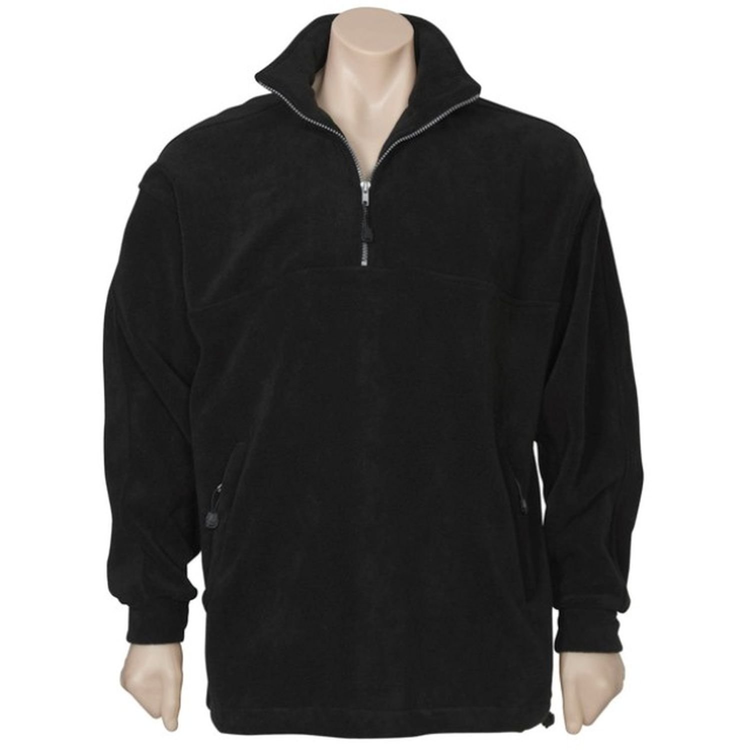 Mens Winter Fleece 1/2 Zip Top 360gsm