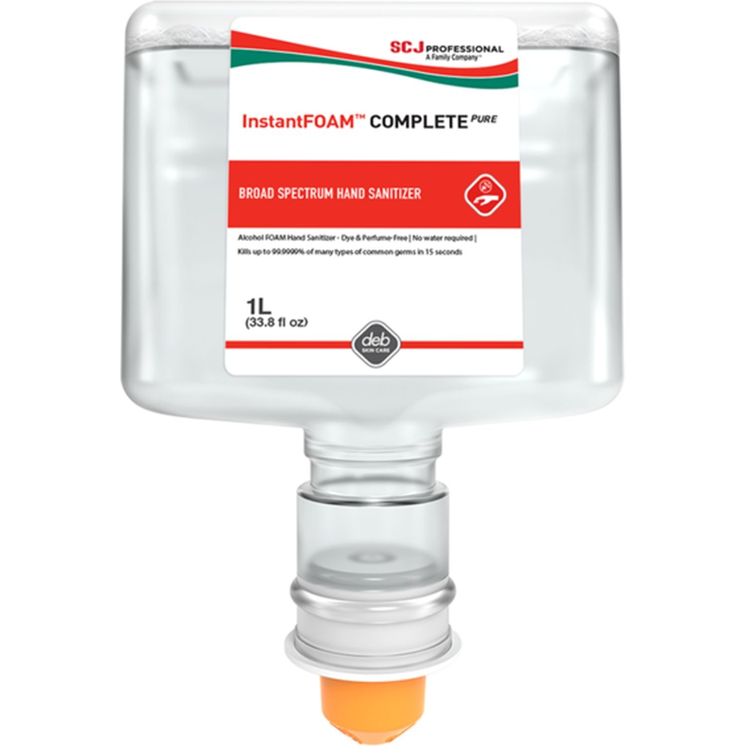 Deb Instant Foam Hand Sanitiser Touch Free 1L Ctn 3