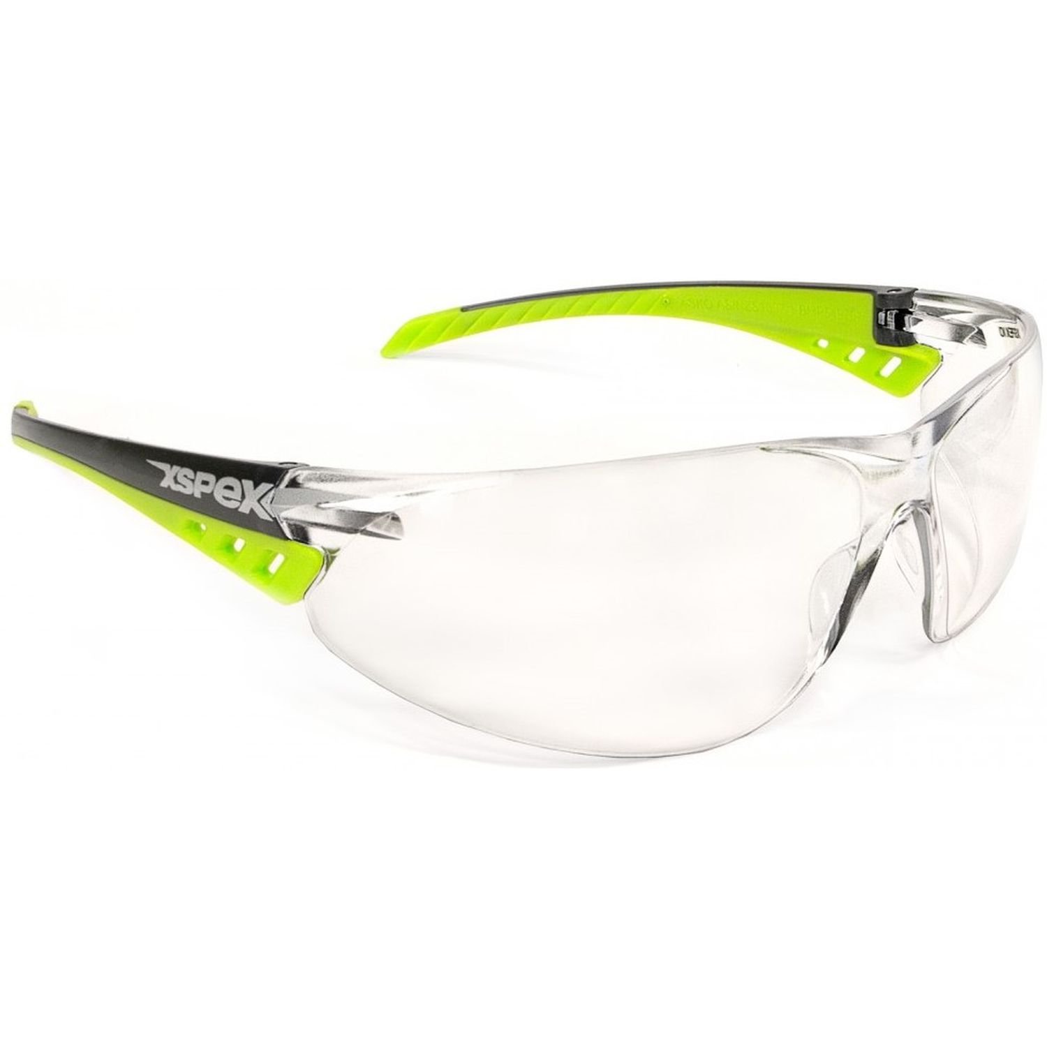 XSpex Anti fog/Scratch Safety Spec Clear Pkt 12