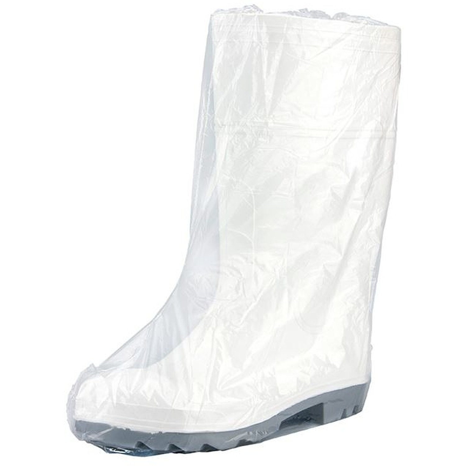 Disposable Polyethylene Boot Covers Clear Ctn 250