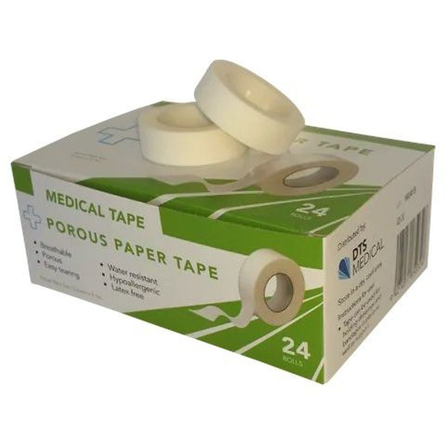 White Medical Paper Tape 12.5mmx9.1M